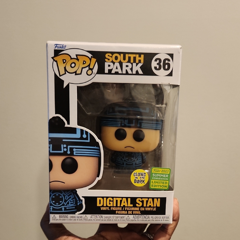 Funko Pop #36 Digital Stan Glow in The Dark Shared Summer Convention Exclusive